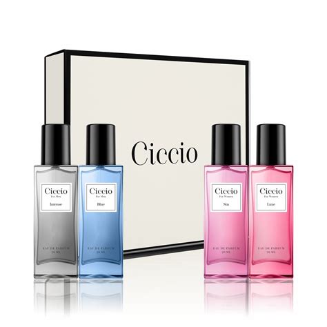 Luxury Perfume Gift Pack for Men & Women - 4x20 ML – ciccio.in