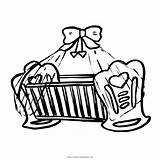 Crib Coloring Page  Free crib For Kids Ultra sketch template