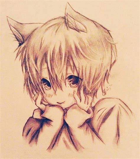 kawaii neko girl Anime Cat Boy, Anime Child, Manga Boy, Anime Neko, Anime Guys, Manga Anime ...