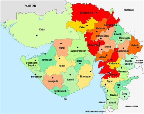 Administrative_map_of_Gujarat - SaafBaat