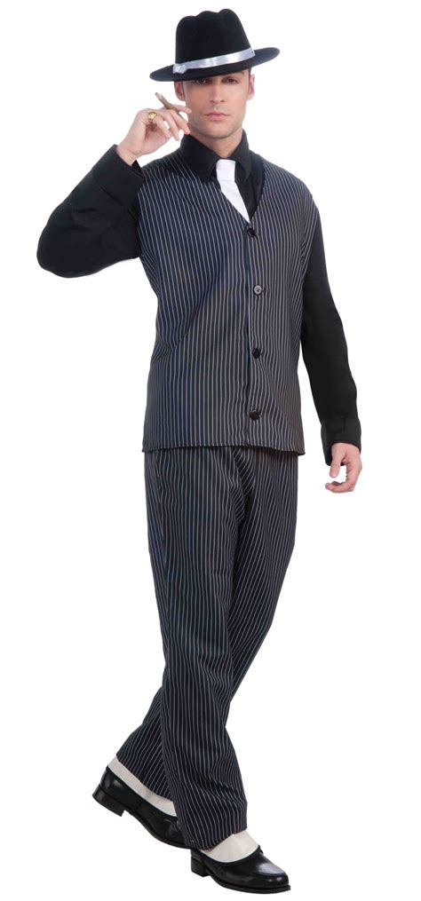 Mens 1920's Gangster Suit Adult Costume - Mr. Costumes