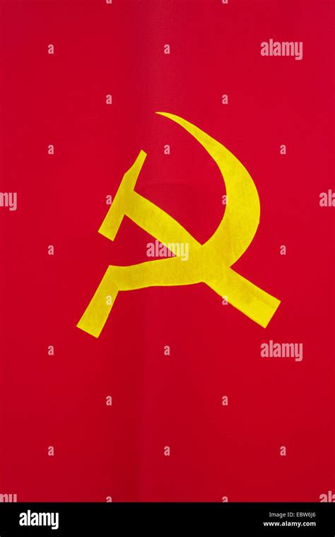 Communist hammer flag hi-res stock photography and images - Alamy