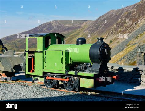 Baguley narrow gauge steam locomotive. Honister Slate Mine, Honister ...