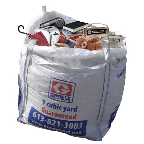 DisposaBag | 1 Cubic Yard Bag | Waste Pickup | Greely Sand & Gravel Inc.™