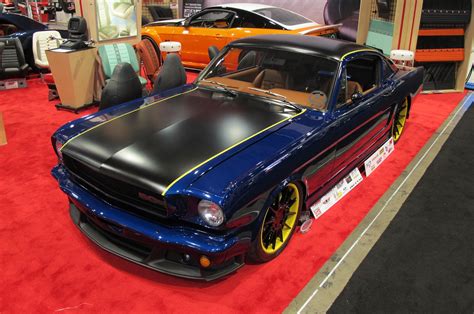 Early Mustangs Around at the 2014 SEMA Show