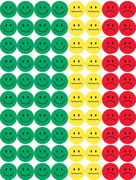 Free Printable Editable Free Smiley Face Behavior Chart