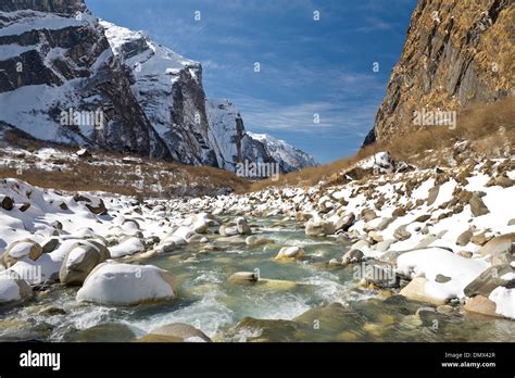 Modi Khola River, Annapurna Himal, Himalaya, Nepal Stock Photo - Alamy