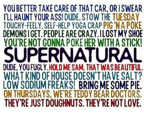 43 best images about Supernatural Quotes on Pinterest