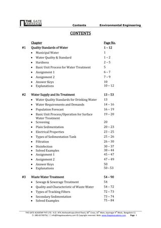 Gate material civil engineering, environmental engineering | PDF