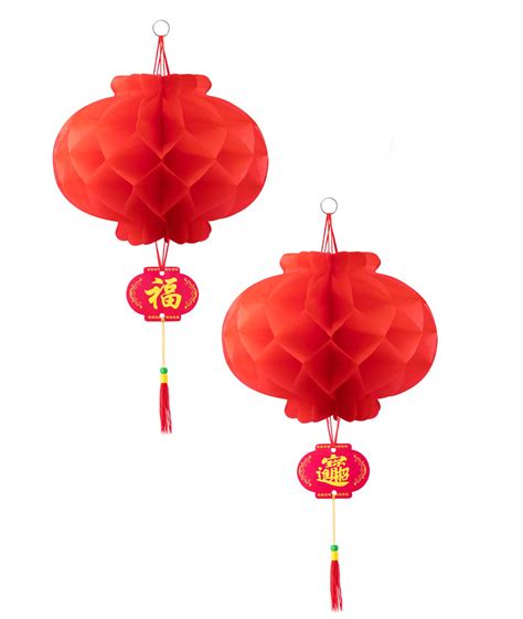 Red Paper Lantern Hanging Lanterns for Chinese Spring Festiv