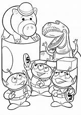 Hamm Toy Story Pages Coloring sketch template