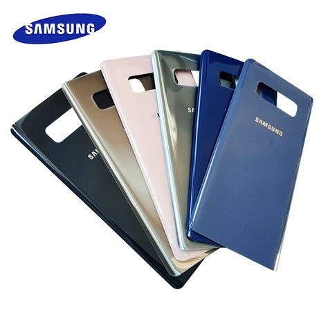 Original Samsung Galaxy Note 8 Rear Housing Cover Case Glass Back ...