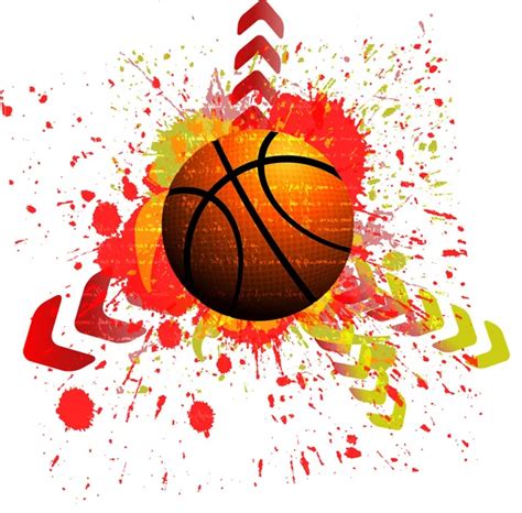 Basketball border Vector Art Stock Images | Depositphotos