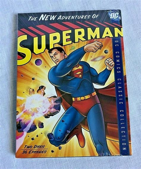 The New Adventures of Superman DVD 2007 2 Disc DVD Set 1960s Cartoon Sealed | Adventures of ...