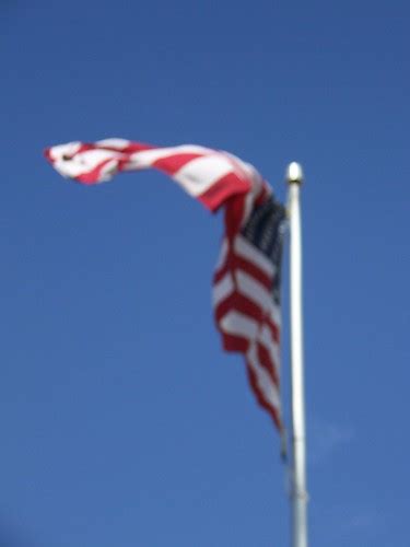 Blurry Flag & Pole | Robert Matsui United States Federal Cou… | Flickr