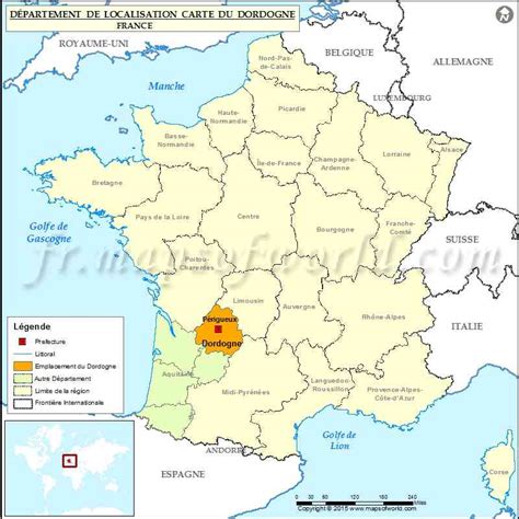 The dordogne region map - peryreality