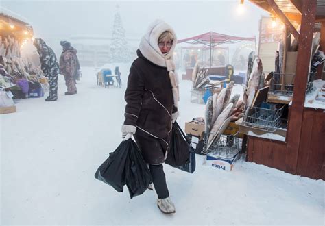 In Photos: Russians Embrace a True Siberian Winter - The Moscow Times