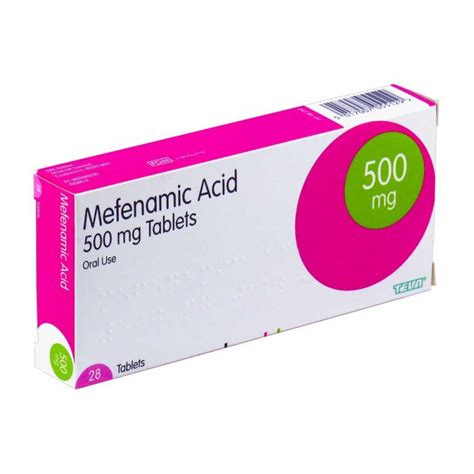 Buy Mefenamic Acid For Period Pain Online | £24.99 - Medicine Direct