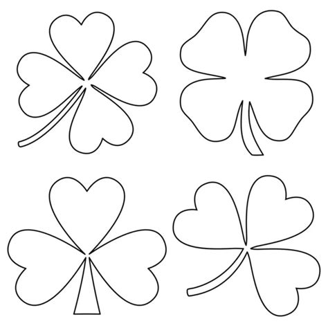 100,000 Shamrock outline Vector Images | Depositphotos