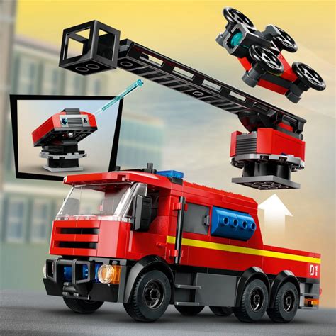 FIRE STATION WITH FIRE TRUCK - THE TOY STORE