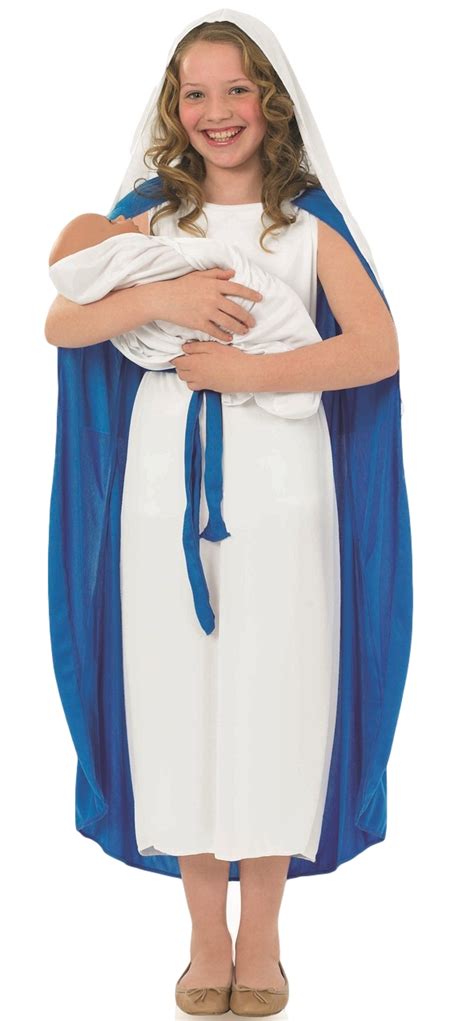 Girls Mary Fancy Dress Costume | Christmas fancy dress, Girls fancy dress, Fancy dress costumes