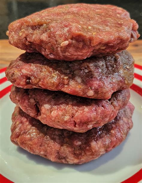 Beef Hamburger Patties - Dad's Home Kitchen