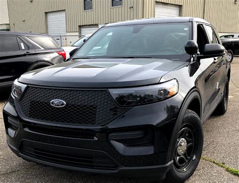 New 2023 Black Ford Explorer PPV Police Interceptor Utility SUV AWD ...