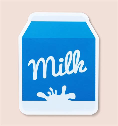 Milk box package design icon | Free Photo - rawpixel