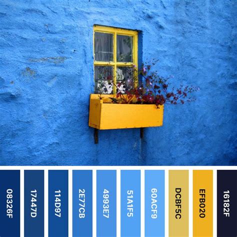 Yellow and Blue Color Palette: Timeless Home Decor Inspiration