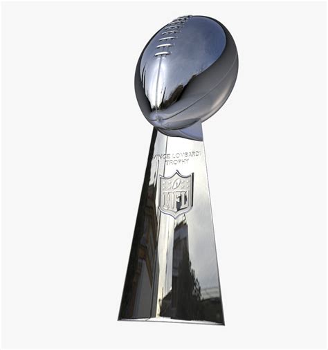 3d superbowl trophy american football model