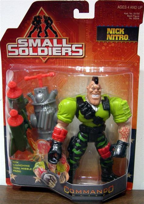 Nick Nitro Figure Small Soldiers Commando Elite Kenner