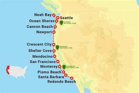 Pacific Coast Highway Motorcycle Tour - Seattle to Los Angeles | Self ...