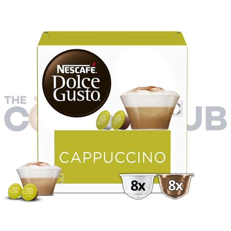 Nescafe Dolce Gusto Cappuccino -16 Capsules/8 Cups – The Coffee Hub