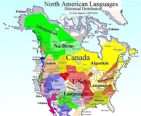 Native languages | Native american map, North american tribes, Native american symbols