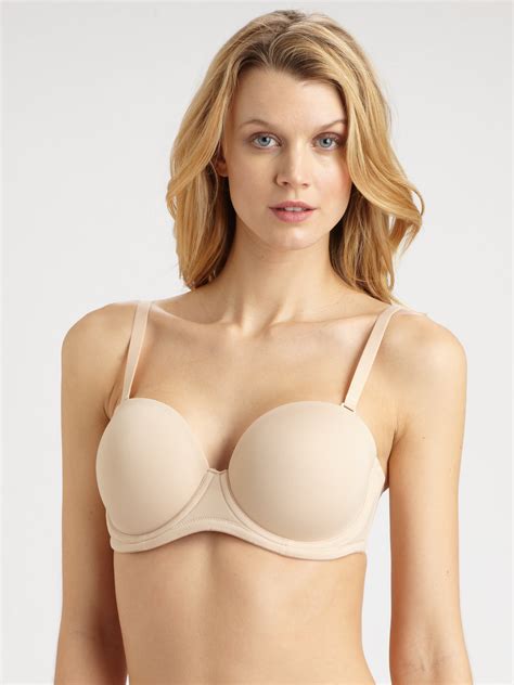 Wacoal Red Carpet Full Busted Strapless Bra in Natural | Lyst