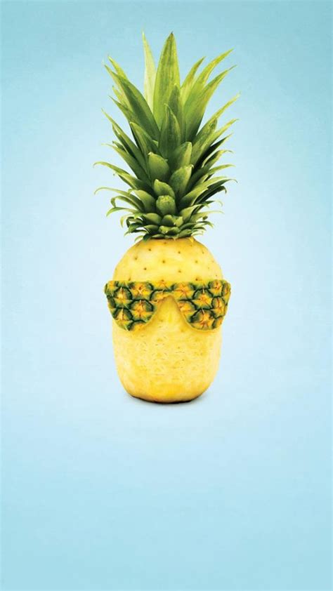 Cute Lovely Pineapple Fruit Iphone Wallpaper - 2022 Live Wallpaper HD