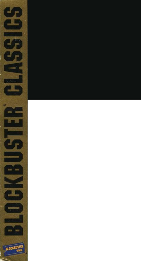 Blockbuster Classics VHS Cover Template (1990s) by DTVRocks on DeviantArt