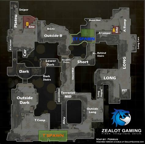 CS:GO Tactical Map - De_Dust2 by SirFerrius on DeviantArt