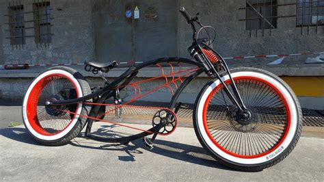 Firebike Pedelec e-cruiser 36 V 250 W Bicycle Rack, Custom Cycles ...