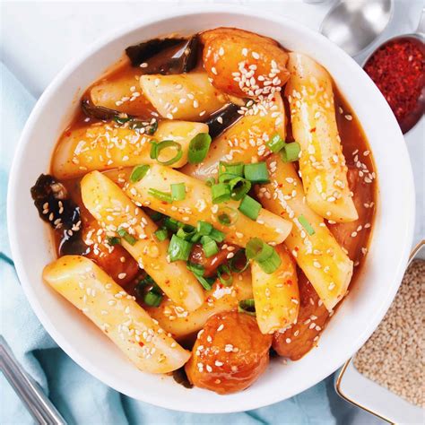 Tteokbokki Korean Rice Cakes (Mild Version) - Christie at Home