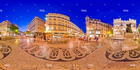 360° view of Chiado, Lisbon - Alamy