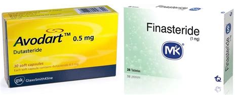 Dutasteride VS Finasteride