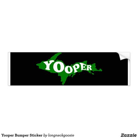 Yooper Bumper Sticker | Bumper stickers, Stickers, Bumpers