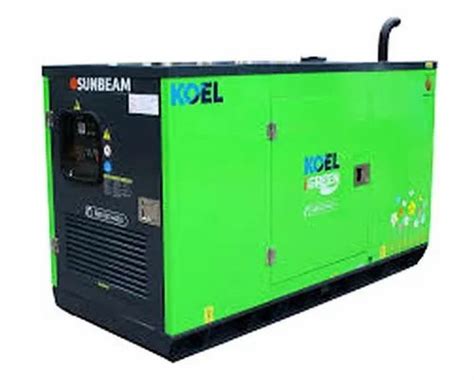 Kirloskar 20 kva Koel Green Diesel Generator, 3 Phase at Rs 295000/20 kva in Hooghly