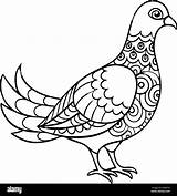 animal mandala coloring Pages For Stress Relief Stock Vector Image  sketch template