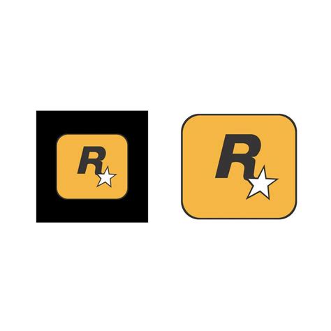 Rockstar game logo editorial vector 26783496 Vector Art at Vecteezy