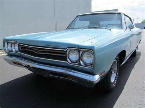 1969 Plymouth Satellite Sport Convertible Road Runner Hemi Gtx Charger Cuda Nr! - Used Plymouth ...