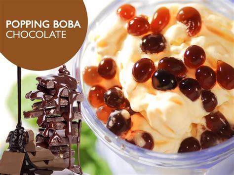 Popping Boba Chocolate Flavor Popping Boba - Buy Popping Boba,Popping Boba,Chocolate Product on ...