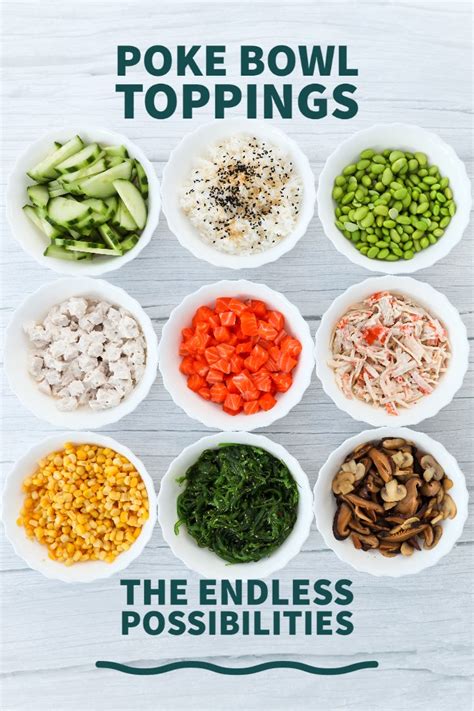 Poke Bowl Toppings: The Endless Possibilities - Ang Sarap