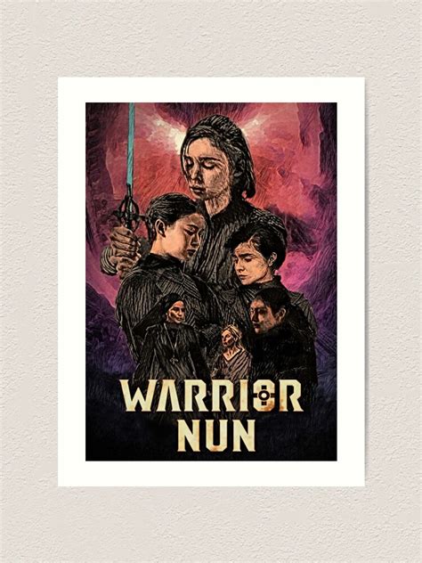 "Warrior Nun Season 2 Poster" Art Print by Aemeth | Redbubble